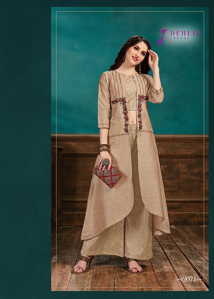 Dehliz Trends Selfie Vol-3 Fancy Linen Silk Kurti Dehliz Trends Selfie Vol-3 Fancy Linen Silk Kurti